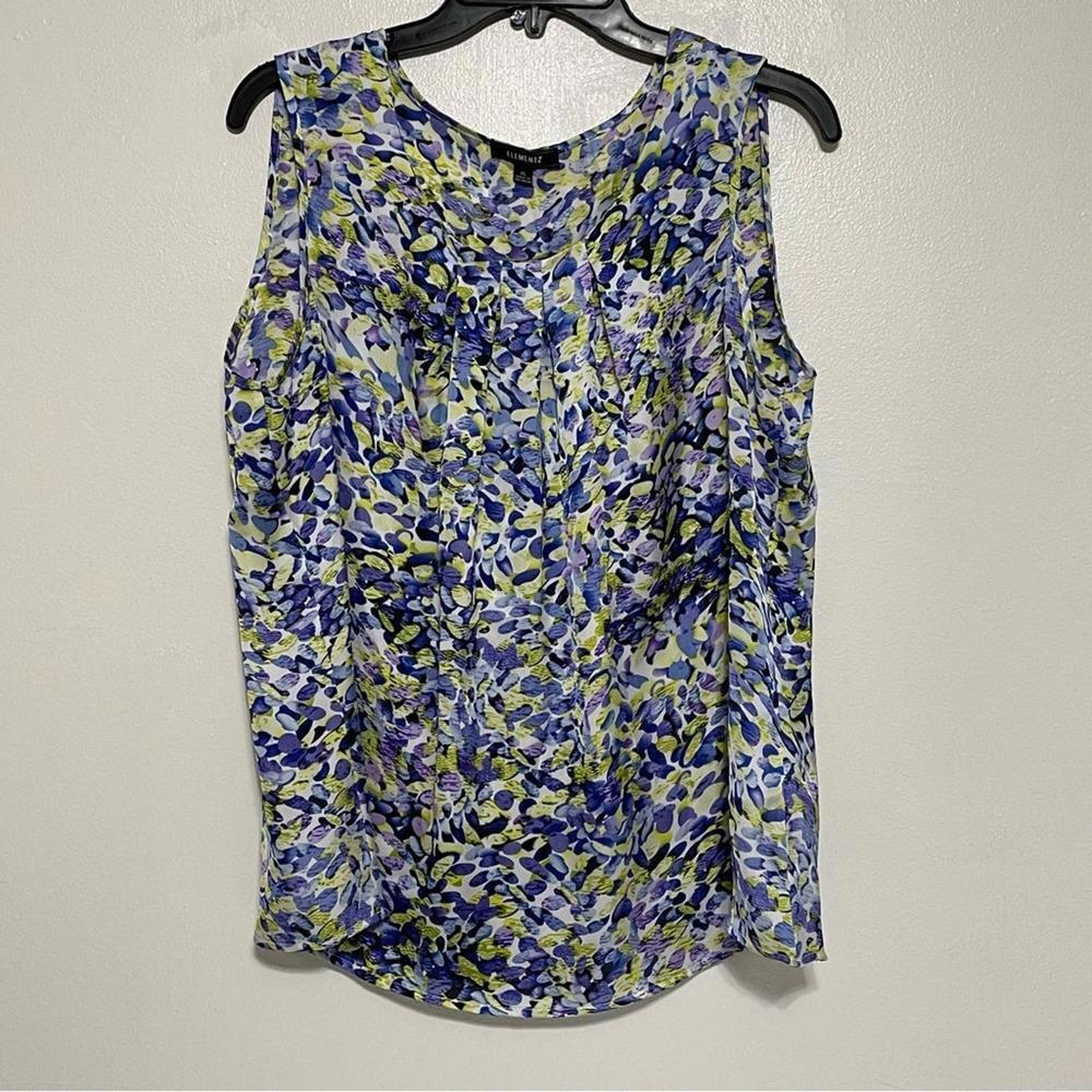 ELEMENTZ Floral Watercolor Tank Size XL